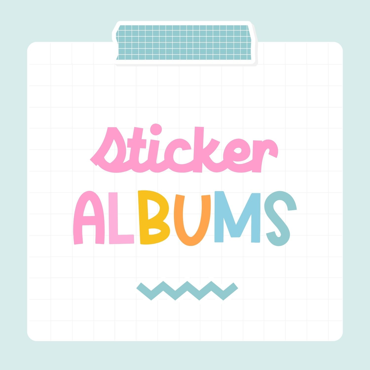My Sticker Stash Reusable Sticker Album – PrettyCutePlanner