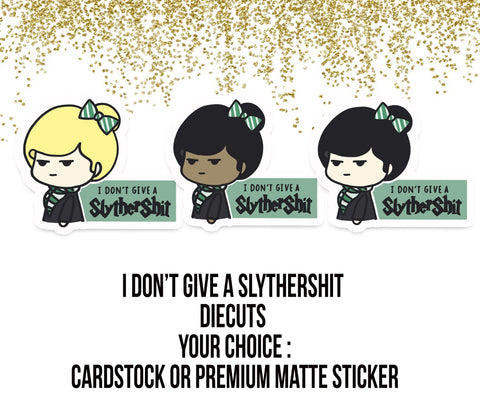 I don't Give a Slythershit - Planner Die Cuts - PrettyCutePlanner
