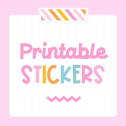 Printable Sticker Kits