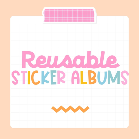 Reusable Sticker Albums
