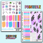 PRINTABLE - Boo Party Full Size Vertical Kit - 6 page