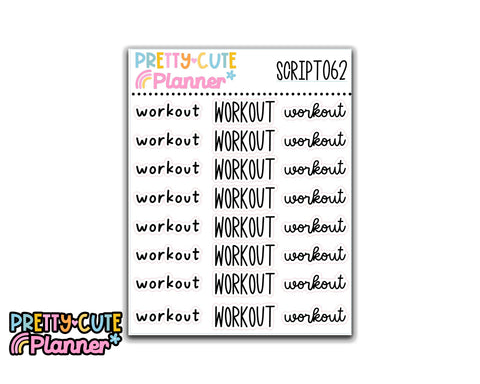 script workout