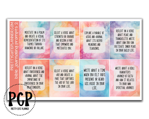bible journaling prompts