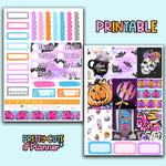 PRINTABLE - Boo Party Full Size Vertical Kit - 6 page