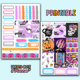 PRINTABLE - Boo Party Full Size Vertical Kit - 6 page