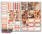 Veritical Boho Cowgirl Weekly Planner Kit