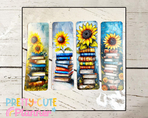 Sunflower Double Sided Bookmarks