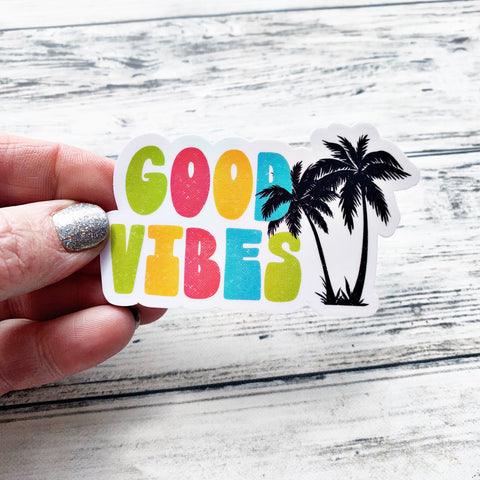 Decal - Good Vibes - PrettyCutePlanner