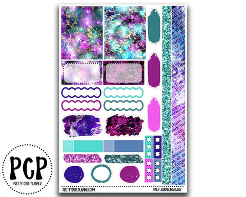 Space Daily Journaling Sheet