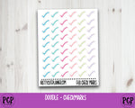 F431 Doodle Checkmarks - PrettyCutePlanner