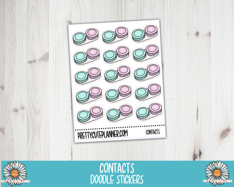 F385 Doodle - Contacts - PrettyCutePlanner