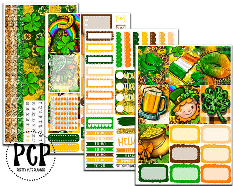 Vertical St. Pats. 2023 Weekly Planner Kit
