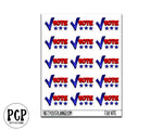 vote planner sticker