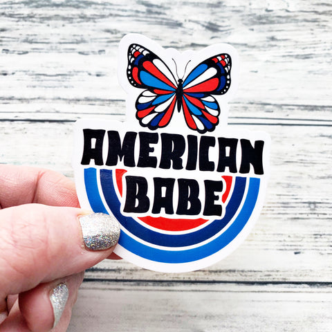 Decal - American Babe - PrettyCutePlanner