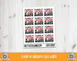 F406 F Bomb Collection - Fluent in Sarcasm & Cuss Words - PrettyCutePlanner