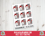 Holly Jolly Christmas Stickers - PrettyCutePlanner