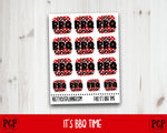F492 It's BBQ time - PrettyCutePlanner