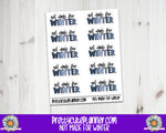 Not Made for Winter Stickers - PrettyCutePlanner