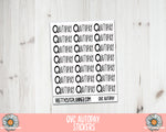 F364 QVC Autopay Reminder Stickers - PrettyCutePlanner