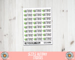 F356 Sezzle Autopay Reminder Stickers - PrettyCutePlanner