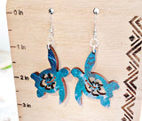 sea turtle earrings