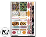 safari daily journaling sheet