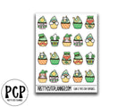 St. pats day cupcakes