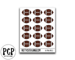 Football doodle stickers