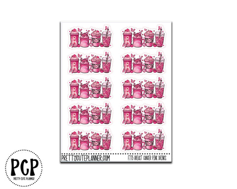 breast cancer pink drink