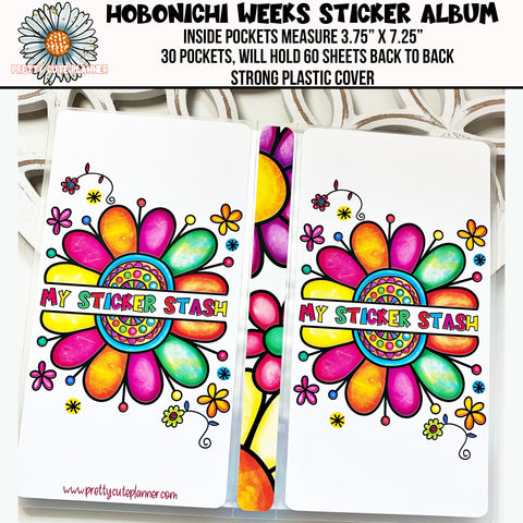 Hobonichi Weeks Sticker Album - My Sticker Stash - PrettyCutePlanner