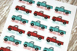F039 Farmers Market Planner Stickers - PrettyCutePlanner