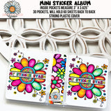 Mini Sticker Album Storage - My Sticker Stash - PrettyCutePlanner