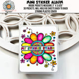 Mini Sticker Album Storage - My Sticker Stash - PrettyCutePlanner