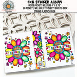 4x6 Sticker Storage Album - My Sticker Stash - PrettyCutePlanner