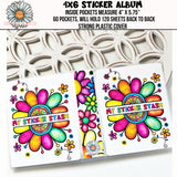 4x6 Sticker Storage Album - My Sticker Stash - PrettyCutePlanner