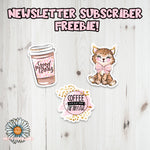 Newsletter Freebie - PrettyCutePlanner
