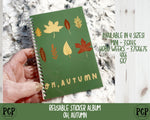 Reusable Sticker Album Oh, Autumn - PrettyCutePlanner