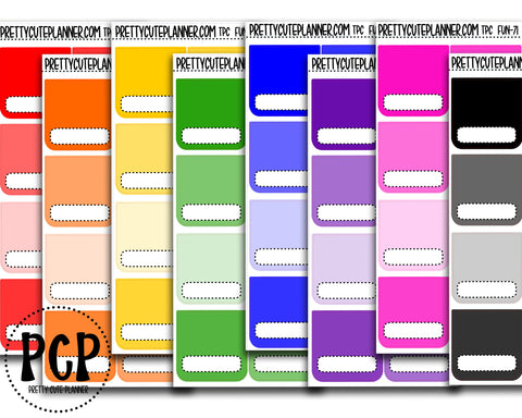 Rainbow Functional - Pentrix (TPC) Side Bar Boxes