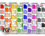 Rainbow Funtional - Torn Notebook Sheet #2